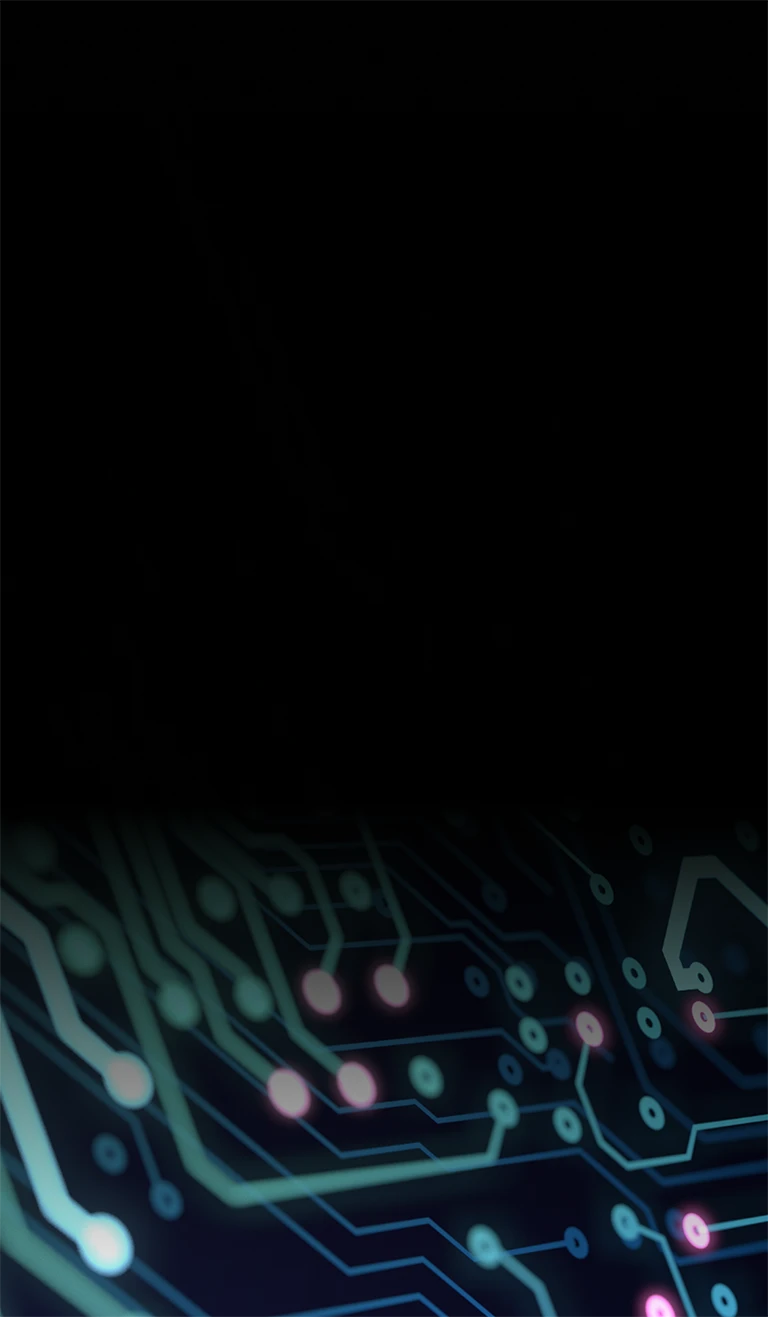 Neon computer motherboard